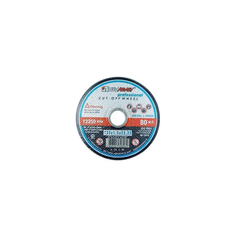 DISC ABRAZIV LUGA DEBITAT METAL + INOX DISC ABRAZIV LUGA DEBITAT METAL + INOX