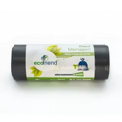 Saci menaj cu snur grosi negri 35L si 60L