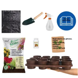 Kit plantare interactiv Agronomat, Micutul Gradinar pentru copii cu...
