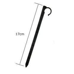 Carlig Agronomat pentru Fixare si Ancorare Tub si Banda Picurare lungime 17 cm