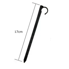 Carlig Agronomat pentru Fixare si Ancorare Tub si Banda Picurare lungime 17 cm