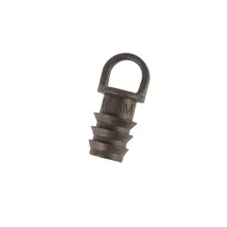 Set 10 x robinet strangere pentru tub picurare cu garnitura, 10 x Dop tub insert Agronomat 16mm