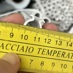 Bagheta PVC prindere folie solar clips Omega 8mm 3m