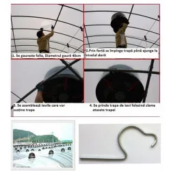 Trapa pentru aerisirea solarului