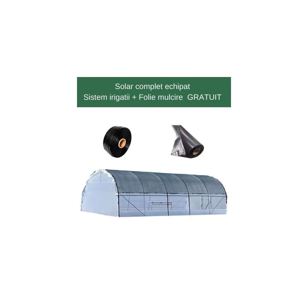 Solarii gradina complete cu latimi de 3M, 4M, 5M sau 6M Solarii gradina complete cu latimi de 3M, 4M, 5M sau 6M