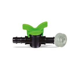 Robinet pentru tub insert 16mm sau 20mm + garnitura