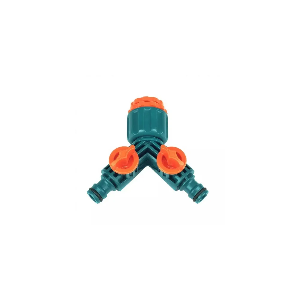 Distribuitor cu robineti si 2 iesiri 3/4" Distribuitor cu robineti si 2 iesiri 3/4"